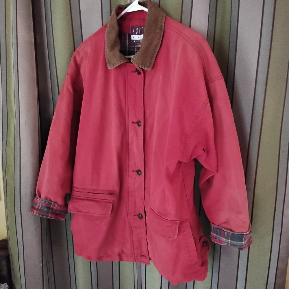 light flannel-lined jacket